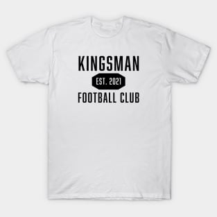 Kingsman Football Club - Black Design T-Shirt